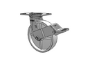 16RW08241SKFBE Albion Swivel Caster