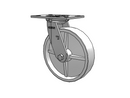 16RW08241SK Albion Swivel Caster