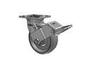 16SE06228SFBE Albion Swivel Caster