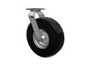 USA-Rig 13"x4.1" Black Pneumatic Wheel Caster with 4" x 4-1/2" Plate