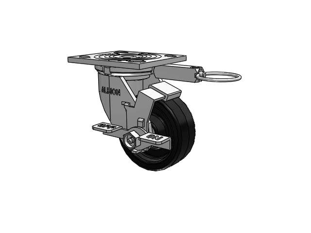 16TM04101SFBAL Albion Swivel Caster