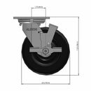 6"x2" USA-Made Side Locking Caster with Phenolic Wheel