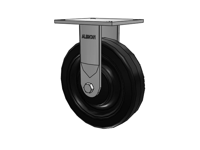 16TM08201RD Albion Rigid Caster