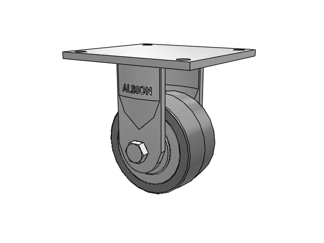 16XA04201RD Albion Rigid Caster