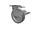 16XA08201SFBEL Albion Swivel Caster