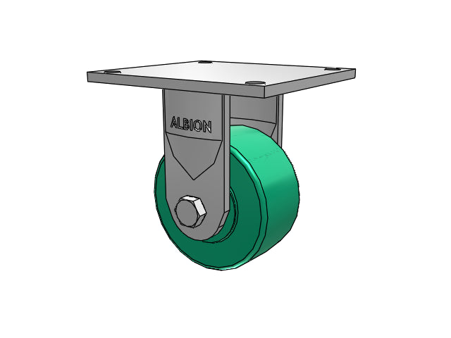 16XI04201RD Albion Rigid Caster