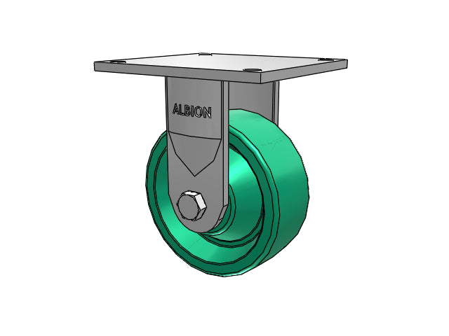 16XI05201RD Albion Rigid Caster