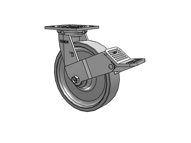 16XP08201SFBE Albion Swivel Caster