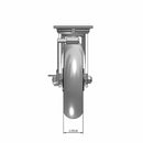 8"x2" USA-Made Side Locking Caster with Performance-Rubber Donut Wheel