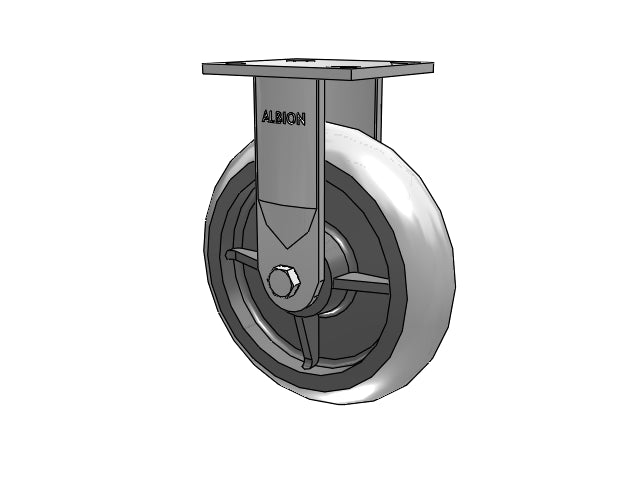 16XR08228R Albion Rigid Caster