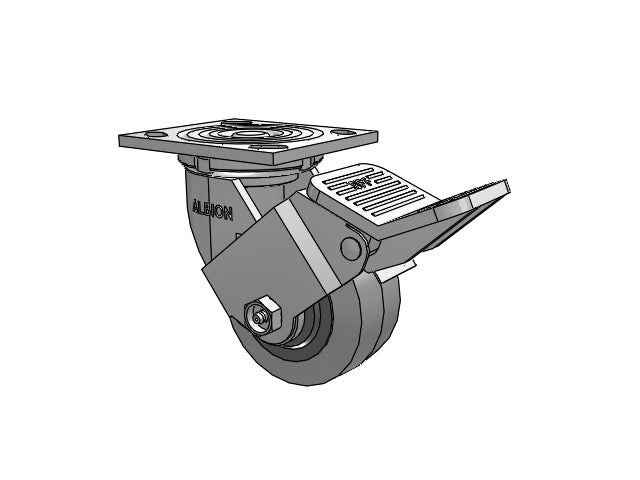 16XS04201SFBE Albion Swivel Caster