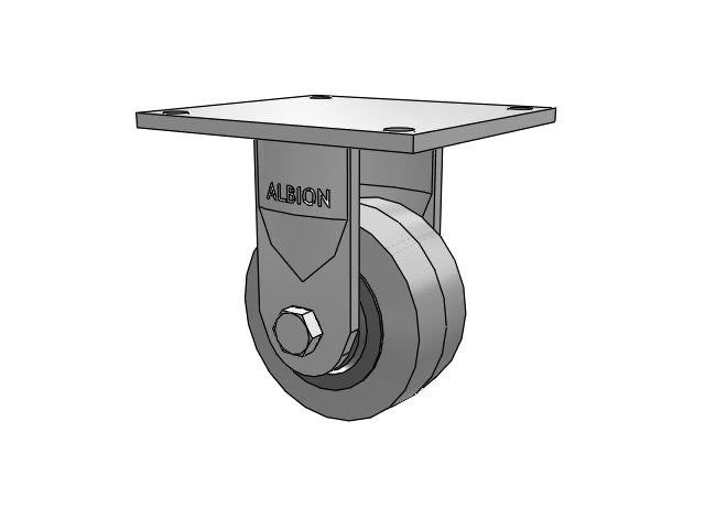 16XS04228RD Albion Rigid Caster