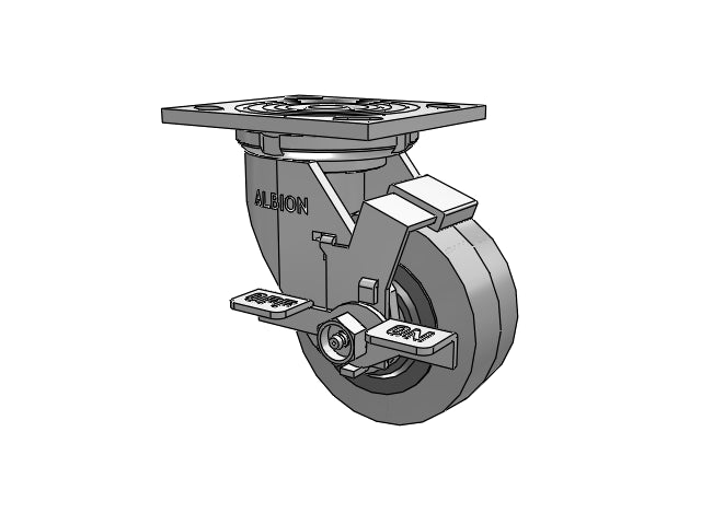 16XS04228SFBA Albion Swivel Caster