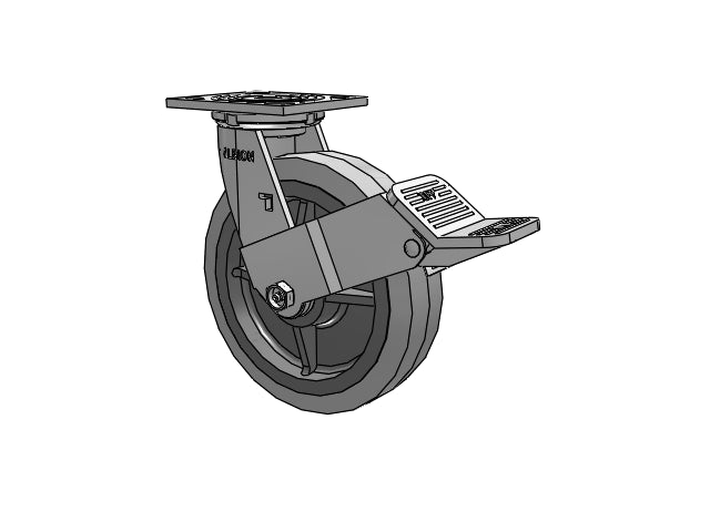 16XS08228SFBE Albion Swivel Caster