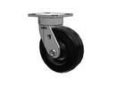 Value Kingpinless 6"x2" Phenolic Wheel Caster with 4"x4.5" Plate