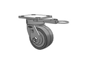 170XA04201SL Albion Swivel Caster