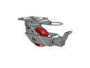 18AX04228SFBBL Albion Swivel Caster