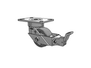 18DT04228SPATKFBB Albion Swivel Caster