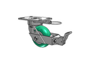 18PM05228SPATKFBBL Albion Swivel Caster