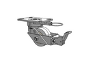 18XS04228SPATKPREVFBBL Albion Swivel Caster