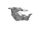 18XS04228SPREVFBBL Albion Swivel Caster