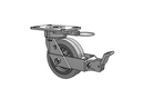 18XS06228SPATKFBBL Albion Swivel Caster