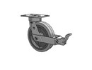 18XS08228SPATKFBB Albion Swivel Caster