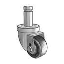 2-1/2-33-105 STEM6 Jarvis Swivel Caster