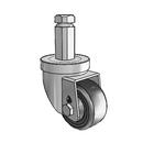 2-1/2-33-106 STEM6 GS Jarvis Swivel Caster