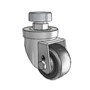 2-1/2-38-105 STEM4 GS Jarvis Swivel Caster