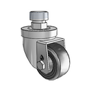 2-1/2-38-106 STEM3 Jarvis Swivel Caster