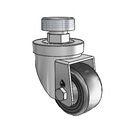 2-1/2-38-106 STEM4 GS Jarvis Swivel Caster