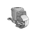 2.02250.445 COND BRK1 Colson Swivel Caster