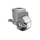 2.02250.53 BRK1 FSI Colson Swivel Caster
