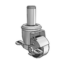 2.02251.319 MTG9 BRK1 Colson Swivel Caster