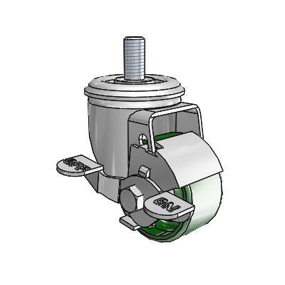 2.02254.12 MTG11 BRK1 Colson Swivel Caster