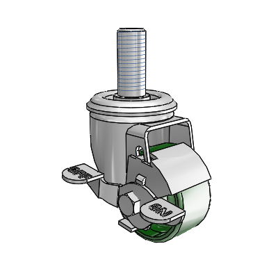 2.02254.12 MTG15 BRK1 Colson Swivel Caster