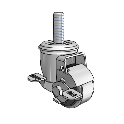 2.02254.319 MTG13 BRK1 FSI Colson Swivel Caster