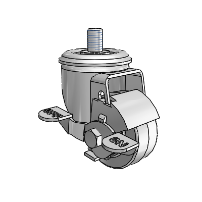 2.02254.441 MTG10 BRK1 Colson Swivel Caster