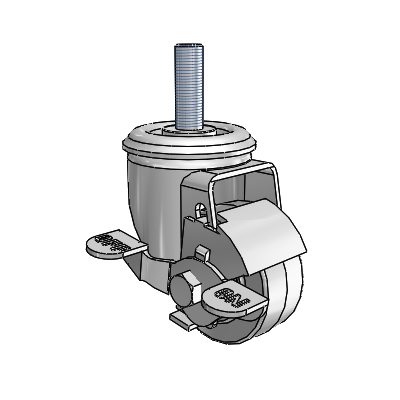2.02254.441 MTG50 BRK1 FSI Colson Swivel Caster