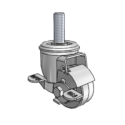2.02254.445 MTG13 BRK1 Colson Swivel Caster