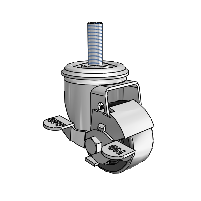2.02254.55 MTG50 BRK1 FSI Colson Swivel Caster