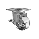 2.02256.319 MTG35 BRK1 FSI Colson Swivel Caster