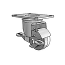 2.02256.445 COND MTG59 BRK1 FSI Colson Swivel Caster