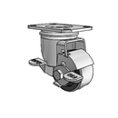 2.02256.55 BRK1 FSI Colson Swivel Caster