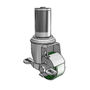 2.02267.12 BRK1 MTG46 Colson Swivel Caster