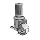 2.02267.445 BRK1 MTG47 FSI Colson Swivel Caster