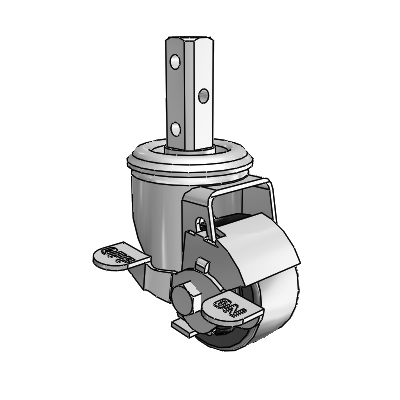 2.02270.55 BRK1 Colson Swivel Caster
