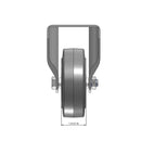 Top dimensioned CAD view of a Colson Casters 3.5" x 1.25" wide wheel Rigid caster with 2-11/16" x 3-5/8" top plate, without a brake, Performa wheel and 250 lb. capacity part