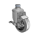 2.03253.445 COND BRK1 FSI Colson Swivel Caster